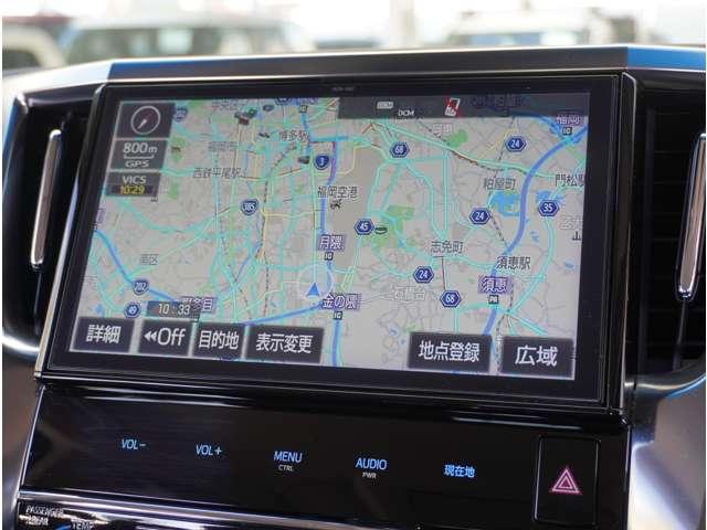 アルファード ２．５Ｓ　Ｃパッケージ　７人乗り　フリップダウンモニター　ナビ　両電動ドア　電動トランク　コーナーセンサ　Ｂモニタ　オットマン　地デジ　ＤＶＤ再生可能　シートクーラー　シートヒータ　リアオートエアコン　ナビテレビ　横滑り防止（9枚目）