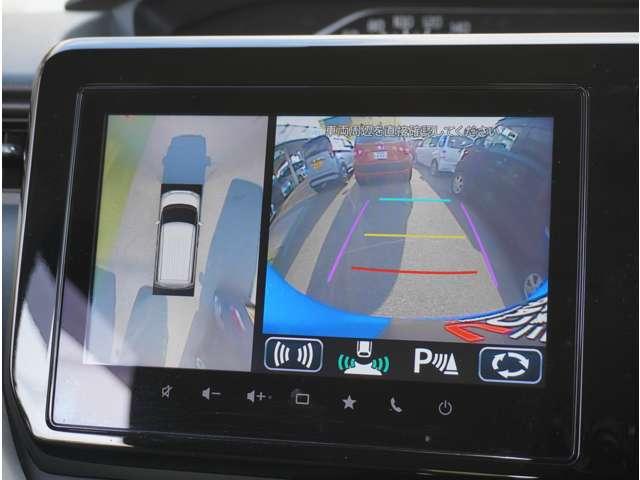 �y�S���ʃJ�����z�N���}��^�ォ�猩���悤�Ș��Ձi�ӂ���j�f���⏕��ȑ��̃T�C�h�f���ȂǁA���_��؂�ւ��ĕ\���B���܂��܂ȃA���O���Œ��Ԃ��T�|�[�g���܂��B