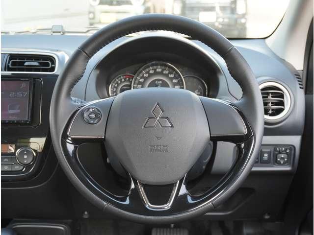 ミラージュ １．２Ｇ　ＥＴＣ　衝突被害軽減ブレーキ　アイドリングストップ機能　パワーウインドウ　オートエアコン　ＥＴＣ　スマートキー　キーレスエントリー　誤発進抑制機能　ＥＳＣ　パワステ　ＡＢＳ　アルミホイール　エアバッグ（12枚目）