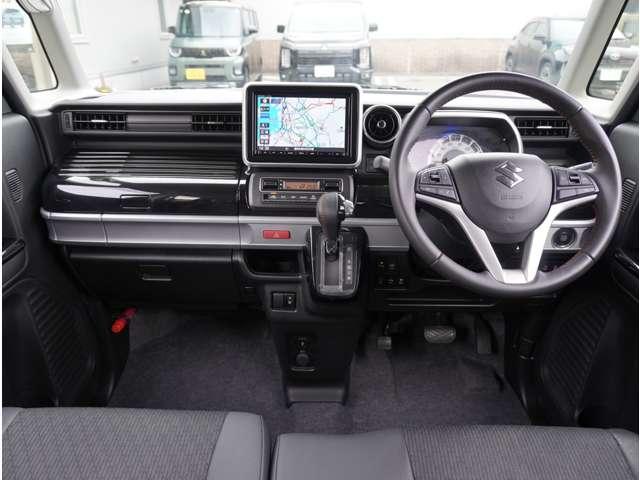 スペーシアカスタム ハイブリッドＸＳターボ　純正ナビ　全周囲カメラ　ＥＴＣ　キーフリーキー　サイドカメラ　クリアナンスソナー　パワーウィンドウ　パワーステアリング　フルフラット　ＥＴＣ付き　カーテンエアバッグ　バックカメラ付き　シ－トヒ－タ－（8枚目）