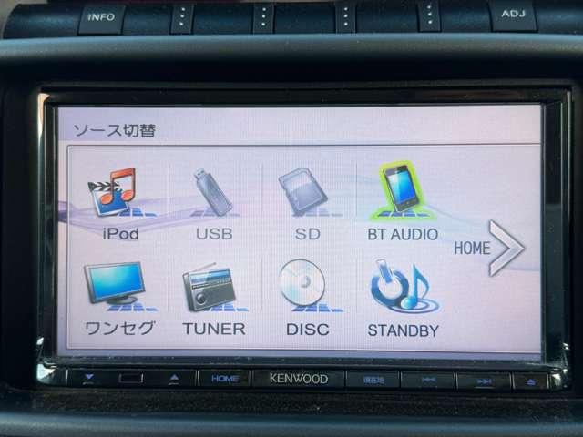 フルセグＴＶ、ＣＤ、ＤＶＤ、Ｂｌｕｅｔｏｏｔｈ機能付きナビです。