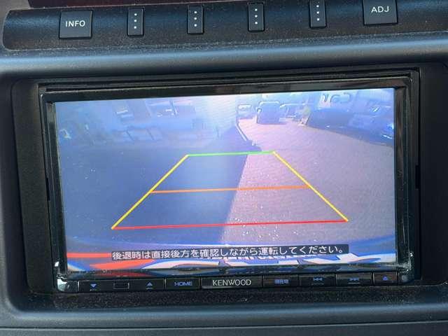 バックカメラ付きですから車庫入れも安心です