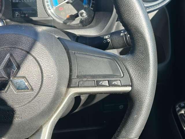 ｅＫクロス Ｔ　三菱認定保証　純正９インチナビ　ターボ　前後ソナー　前席シートヒーター　ナビＴＶ　インテリキー　ターボ　盗難防止装置　ベンチシート　ＡＢＳ　カーテンエアバック　オートエアコン　横滑り防止装置　アルミ（8枚目）