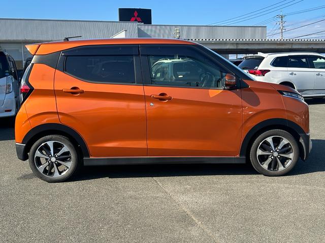 ｅＫクロス Ｔ　三菱認定保証　純正９インチナビ　ターボ　前後ソナー　前席シートヒーター　ナビＴＶ　インテリキー　ターボ　盗難防止装置　ベンチシート　ＡＢＳ　カーテンエアバック　オートエアコン　横滑り防止装置　アルミ（35枚目）