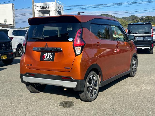 ｅＫクロス Ｔ　三菱認定保証　純正９インチナビ　ターボ　前後ソナー　前席シートヒーター　ナビＴＶ　インテリキー　ターボ　盗難防止装置　ベンチシート　ＡＢＳ　カーテンエアバック　オートエアコン　横滑り防止装置　アルミ（61枚目）