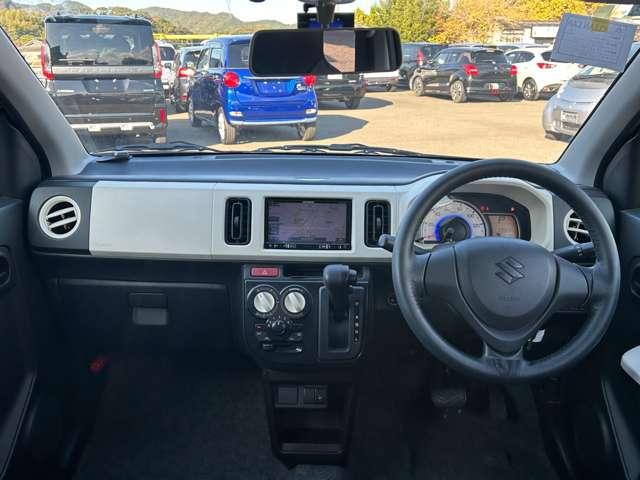 アルト Ｌ　三菱認定保証　フルセグナビ　エコアイドル　横滑り防止装置付き　運転席助手席エアバッグ　シートＨ　ＰＷ　バックアイカメラ　地デジＴＶ　キーレス　ＰＳ　ＥＴＣ車載器　メモリーナビ　ナビ・ＴＶ　ＡＢＳ（3枚目）