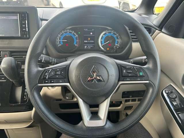 ｅＫスペース Ｇ　三菱認定保証　フルセグ　マイパイロット　フルオートエアコン　サイドカーテンエアバック　コーナーセンサー　シートヒーター　インテリキー　アイドリングストップ　盗難防止装置　ベンチシート　助手席エアバッグ（4枚目）