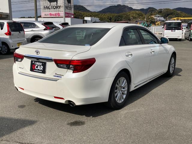 マークＸ プレミアム　三菱認定ＵＣＡＲ保証　フルセグナビ　ＴＶナビ　Ｒカメラ　イモビ　地デジ　電動シート　アルミホイール　キーレス　横滑り防止　オートエアコン　クルーズコントロール　パワステ　ＥＴＣ　ＡＢＳ　メモリーナビ（25枚目）