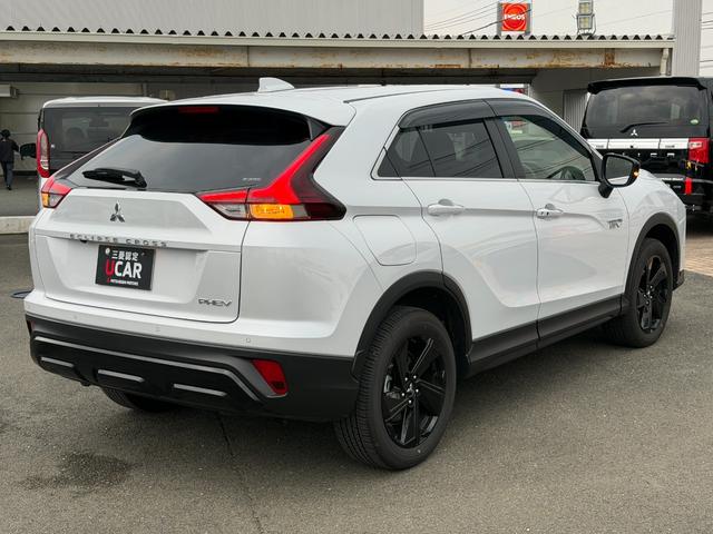 エクリプスクロスPHEV ブラックエディション 三菱認定プレミアム保証 フルセグナビ 地デジ 衝突軽減 クルーズコントロール フルオートエアコン 電動Rゲート サイドエアバッグ 運転席パワーシート スマートキー 4WD シートヒーター ETC(37枚目)