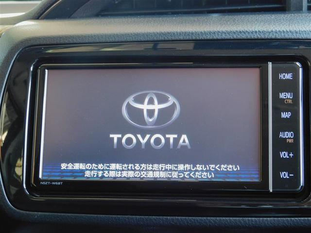 ヴィッツ Ｆ　セーフティーエディションＩＩＩ　追突被害軽減ブレーキ　ＤＶＤ　パワーウインドウ　パワステ　ＬＥＤヘッド　エアコン　盗難防止　横滑り防止装置　フルセグＴＶ　ナビＴＶ　スマートキー　ミュージックプレイヤー接続可　バックカメラ　メモリナビ（13枚目）