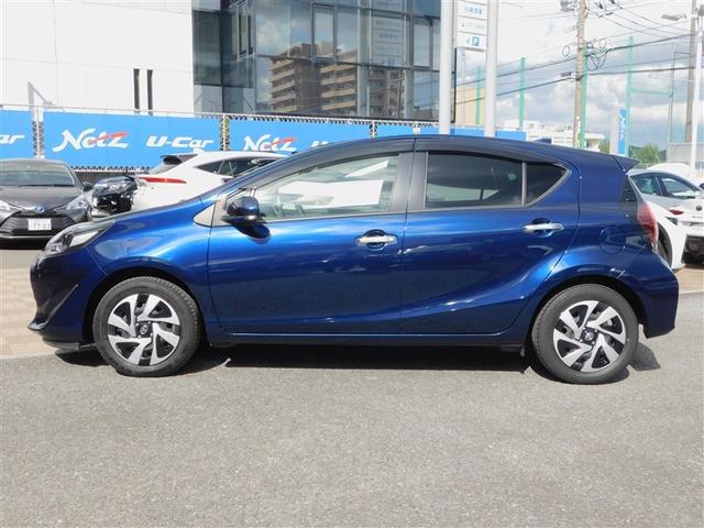 アクア Sスタイルブラック AUX端子 バックモニタ- 地デジフルセグ ナビTV イモビライザー LEDライト スマートキープッシュスタート 1オーナー ETC付き Wエアバッグ キーフリ メモリーナビゲーション ドラレコ付き(2枚目)