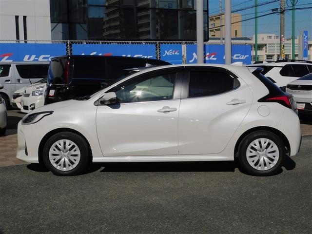 ヤリス ハイブリッドZ PCS 整備記録簿 DVD 地デジ Bカメラ ドラレコ付 LEDランプ スマキー ETC付き テレビ メディアプレイヤー接続 VSC パワステ 1オナ車 クルコン カーテンエアバック キーフリー(2枚目)