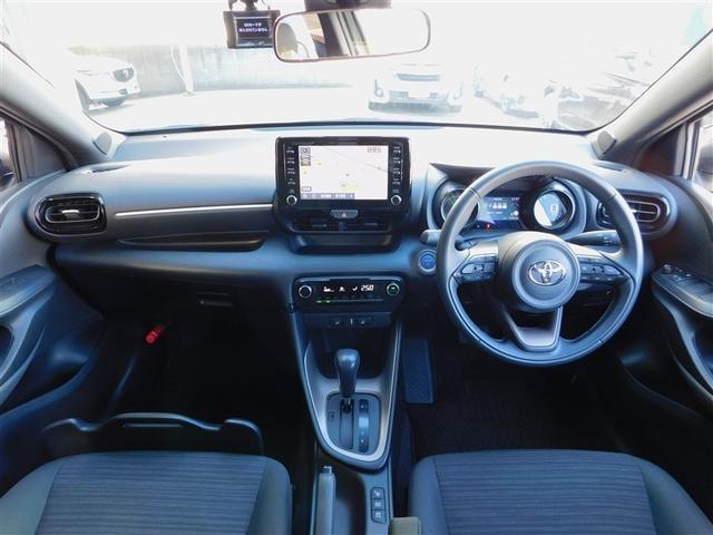 ヤリス ハイブリッドZ PCS 整備記録簿 DVD 地デジ Bカメラ ドラレコ付 LEDランプ スマキー ETC付き テレビ メディアプレイヤー接続 VSC パワステ 1オナ車 クルコン カーテンエアバック キーフリー(5枚目)