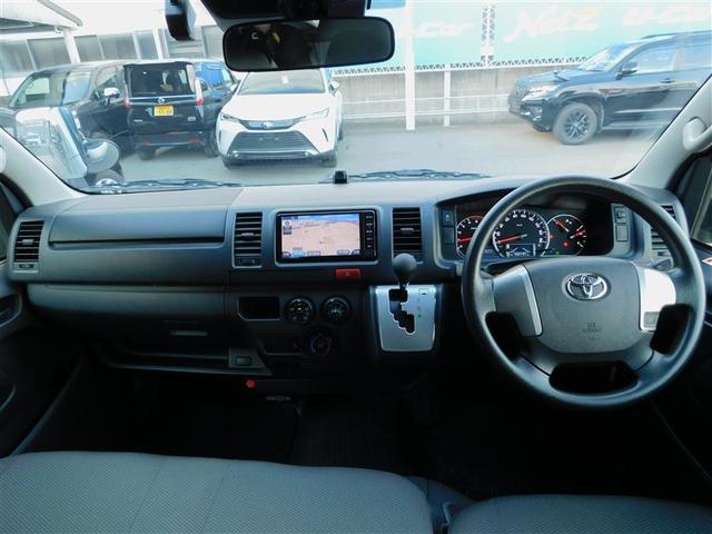 レジアスエースバン ＤＸ　エアバック　キーレスエントリー　ドライブレコーダー　ミュージックプレイヤー接続可　ＡＢＳ　バックカメラ　メモリ－ナビ　ＥＴＣ　イモビ　パワーウィンドウ　パワーステアリング　レーダーブレーキ（4枚目）