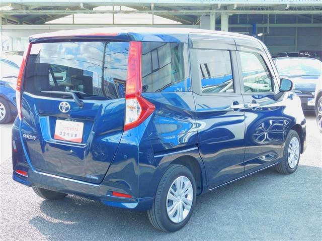 ルーミー Ｇ　Ｗ電動ドア　地デジフルセグＴＶ　フルオートエアコン　スマキー　ＥＳＣ　メンテナンスノート　アイドルストップ　助手席エアバッグ　運転席エアバッグ　ＬＥＤヘッドライト　キーレスエントリー　ナビ＆ＴＶ（4枚目）