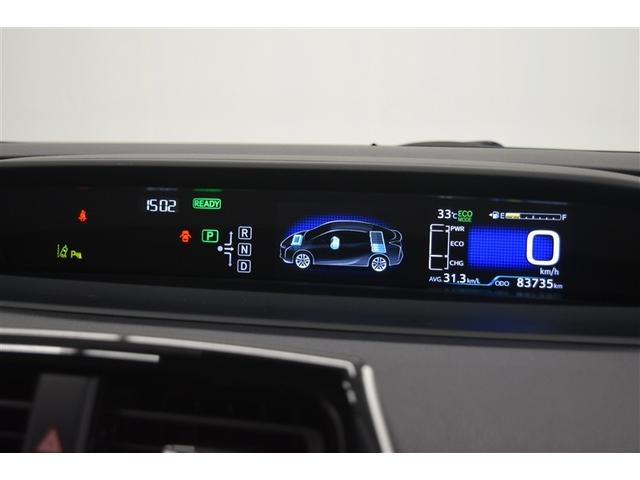プリウス Ｓセーフティプラス　衝突回避システム　Ｂモニター　ＬＥＤライト　クルコン　ＥＴＣ装備　スマートＫＥＹ　ナビＴＶ　イモビライザー　横滑り防止機能　ＰＷ　カーテンエアバッグ　キーレスエントリー　オ－トエアコン　アルミ　ＡＢＳ（10枚目）