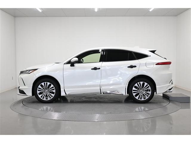 ハリアーハイブリッド Z レザーパッケージ エアロ LEDライト 本革 エアコン 横滑り防止 クルーズコントロール Pシート TV キーレスエントリー フルセグテレビ アルミ 4WD ETC ABS エアバッグ イモビライザー サポカーS(3枚目)