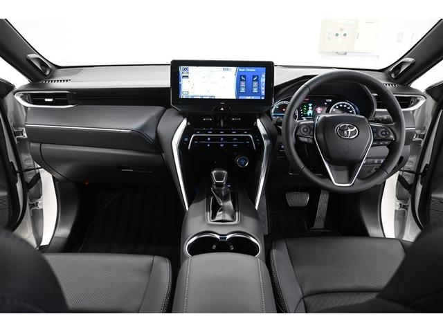 ハリアーハイブリッド Z レザーパッケージ エアロ LEDライト 本革 エアコン 横滑り防止 クルーズコントロール Pシート TV キーレスエントリー フルセグテレビ アルミ 4WD ETC ABS エアバッグ イモビライザー サポカーS(12枚目)