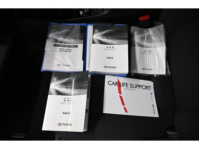 アクア G VSC 衝突軽減ブレーキ メモリナビ アイドルストップ バックモニター LED クルーズコントロール スマートキー ETC車載器 ナビ パワーウィンドウ イモビライザー キーフリーシステム エアバッグ(39枚目)