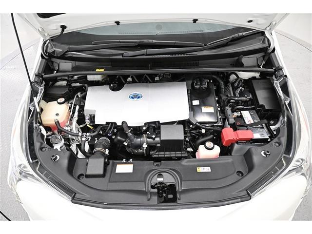 プリウス Ｓツーリングセレクション　レーダーブレーキサポート　フルオートエアコン　デュアルエアバック　バックモニタ－　ＡＷ　イモビ　ＥＳＣ　パワーウインド　スマキ－　ＥＴＣ車載器　サイドエアバック　フルセグ地デジＴＶ　ＤＶＤ再生可能（38枚目）