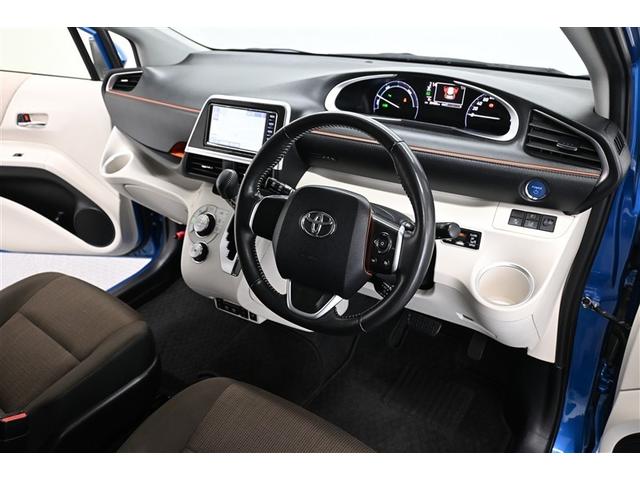 シエンタ ハイブリッドＧ　ブレーキサポート　Ｂカメラ　クルコン　キーフリー　スマキー　横滑り防止システム　メモリナビ　ナビＴＶ　ＥＴＣ　ドライブレコーダー　イモビライザー　運転席エアバック　フルオートエアコン　ＰＷ　３列シート（13枚目）