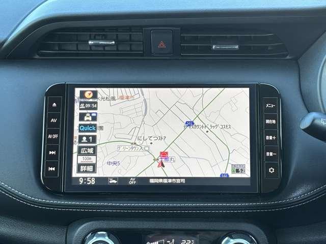 キックス １．２　Ｘ　（ｅ－ＰＯＷＥＲ）　メモリーナビ　全周囲モニター　プロパイロ　ナビ＆ＴＶ　ワンオ－ナ－車　追従クルコン　スマートキー　ＬＥＤヘッド　レーンアシスト　パワーステアリング　盗難防止システム　ドライブレコーダー　ＥＴＣ　整備記録簿有　メモリーナビ　サイドエアバッグ（4枚目）