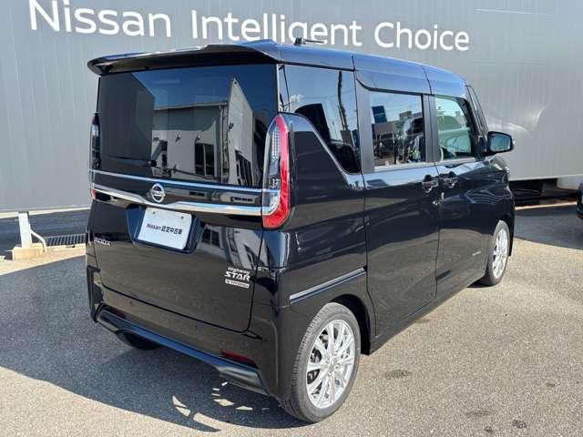 ルークス ６６０　ハイウェイスターＸ　プロパイロット　エディション　メモリーナビ　全周囲モニター　ドラレコ　左右パワースライドドア　アイドリング　イモビ　パノラマモニター　助手席エアバッグ　衝突軽減ブレーキ　ＰＷ　ナビ＆ＴＶ　１セグ　ＬＥＤヘッドライト　ＬＤＷ　スマートキー　ＥＴＣ　ワンオーナー車　ＰＳ（2枚目）