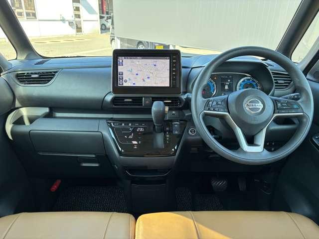 ルークス ６６０　ハイウェイスターＸ　プロパイロット　エディション　メモリーナビ　全周囲モニター　ドラレコ　左右パワースライドドア　アイドリング　イモビ　パノラマモニター　助手席エアバッグ　衝突軽減ブレーキ　ＰＷ　ナビ＆ＴＶ　１セグ　ＬＥＤヘッドライト　ＬＤＷ　スマートキー　ＥＴＣ　ワンオーナー車　ＰＳ（3枚目）