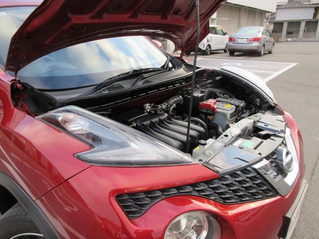 ジューク １．５　１５ＲＸ　メモリーナビ　バックモニター　イモビライザー　Ｗエアバッグ　定期点検記録簿　ＥＴＣ付　アルミホイール　キーフリーシステム　ナビＴＶ　メモリーナビ　パワーウィンドウ　パワーステアリング　ＡＢＳ　運転席エアバッグ　ワンセグ　リヤカメラ（25枚目）