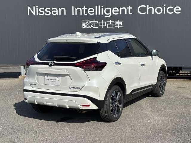 キックス １．２　Ｘ　（ｅ－ＰＯＷＥＲ）　メモリーナビ　全周囲モニター　ＡＢＳ　エアコン　パワーウィンドウ　衝突被害軽減ブレーキ　フルセグＴＶ　ＬＥＤヘッドランプ　禁煙車　レーダークルーズコントロール　スマートキー　アイドリングストップ（2枚目）