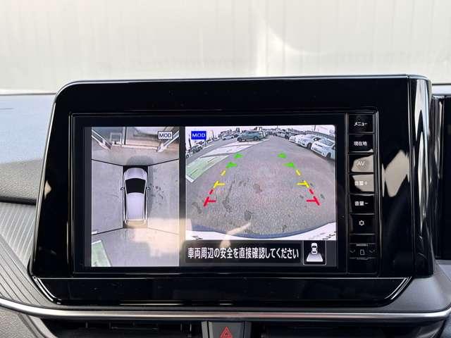 �Ԃ��󂩂猩���悤�ȉf�����f��A�A���E���h�r���[���j�^�[�Ŏԗ����ӂ̈��S�m�F����ڂłł��܂��I�����Ȃ��q�l���Q�����m�F�ł���̂ŁA�^�]�̂��Ղ������ł͂Ȃ����̖h�~�ɂ��𗧂��܂���