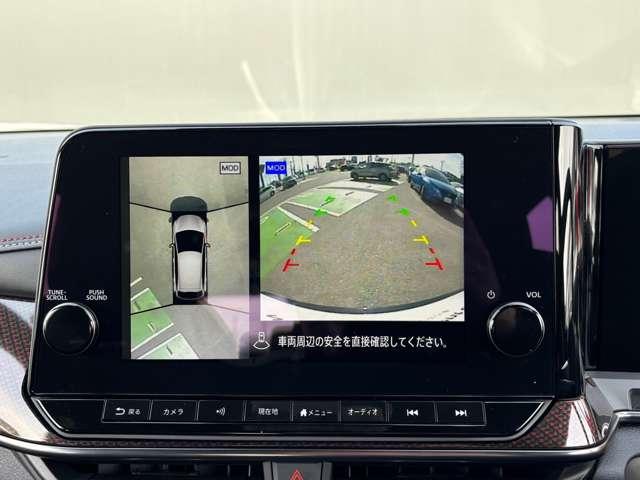 �Ԃ��󂩂猩���悤�ȉf�����f��A�A���E���h�r���[���j�^�[�Ŏԗ����ӂ̈��S�m�F����ڂłł��܂��I�����Ȃ��q�l���Q�����m�F�ł���̂ŁA�^�]�̂��Ղ������ł͂Ȃ����̖h�~�ɂ��𗧂��܂���