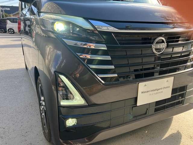 ルークス ６６０　ハイウェイスターＸ　プロパイロット　エディション　当社社用車ＵＰ　９インチナビ　アダクティブクルーズＣ　全方位Ｍ　両パワースライドドア　誤発進抑制機能　アイドリングＳＴＯＰ　ＬＥＤヘッドランプ　アルミホイール　レーンアシスト　ワンオ－ナ－車　ＰＷ（45枚目）