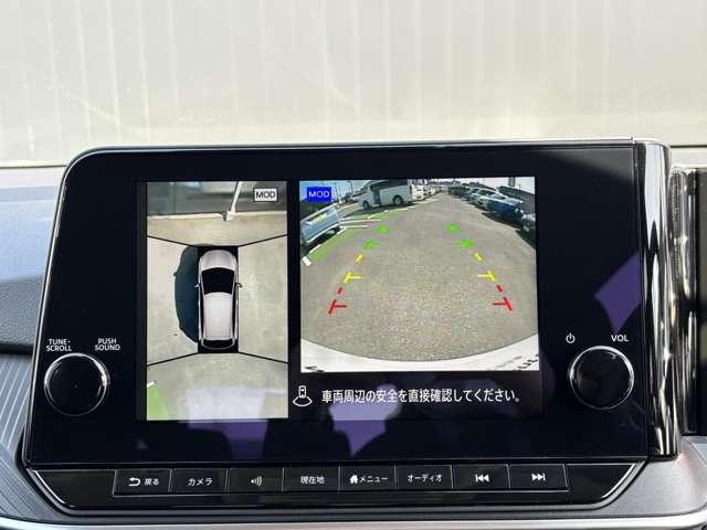 �Ԃ��󂩂猩���悤�ȉf�����f��A�A���E���h�r���[���j�^�[�Ŏԗ����ӂ̈��S�m�F����ڂłł��܂��I�����Ȃ��q�l���Q�����m�F�ł���̂ŁA�^�]�̂��Ղ������ł͂Ȃ����̖h�~�ɂ��𗧂��܂���