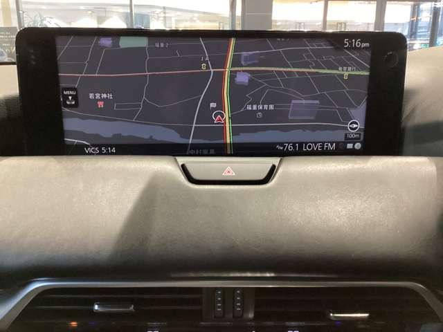 ＣＸ－８０ ３．３　ＸＤハイブリッド　エクスクルーシブ　スポーツ　ディー　試乗車アップ　ナビ　ＥＴＣ　全方位モニター　レーダークルーズ　クリアランスソナー　パワーシート　３列シート　シートヒーター　オートマチックハイビーム　バックカメラ　衝突被害軽減システム　４ＷＤ（13枚目）