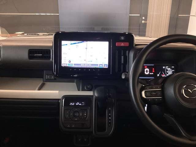 フレアワゴン ６６０　ＸＳ　サービスカーアップ　ナビ　デュアルセンサーブレーキサポート　両側自動ドア　コーナーセンサー　オートハイビーム　スマートキー　アイドリングストップ　オートエアコン　ＥＳＣ　シートヒーター　オットマン（6枚目）