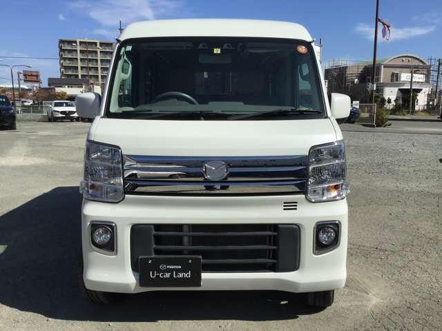 スクラムワゴン ６６０　ＰＺターボ　ハイルーフ　片側電スラ　ナビ　バックモニタ　衝突軽減　デュアルカメラブレーキＳ　Ｗエアバッグ　ＥＳＣ　パワステ　盗難防止装置　パワーウインドウ　エアコン　ベンチシート　シートＨ　スマートキ　フルフラットシート（5枚目）