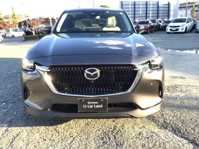 CX-60 3.3 XD エクスクルーシブ モード ディーゼルターボ 大型サンルーフ CarPlay対応 BOSE 衝突軽減 LED TV フルセグTV パワーシート USB ETC スマートキー クリアランスソナー 盗難防止装置 アルミホイール シートヒーター ターボ(6枚目)