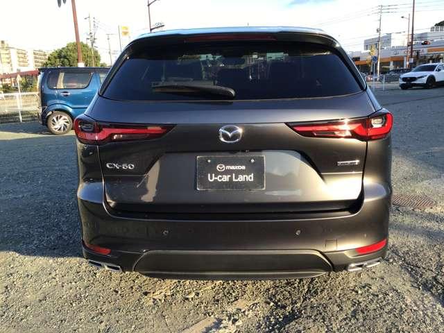 CX-60 3.3 XD エクスクルーシブ モード ディーゼルターボ 大型サンルーフ CarPlay対応 BOSE 衝突軽減 LED TV フルセグTV パワーシート USB ETC スマートキー クリアランスソナー 盗難防止装置 アルミホイール シートヒーター ターボ(8枚目)