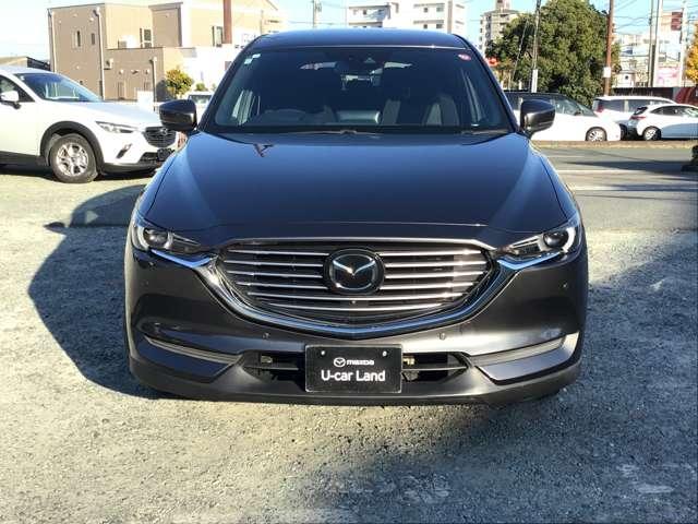 CX-8 2.5 25S スマート エディション 7人乗 リヤモニター ナビ CarPlay対応 Bluetoothオーディオ MRCC キーレスエントリー アドバンストキー フロントカメラ DVD再生 盗難防止 ETC アイドリングストップ TV(5枚目)