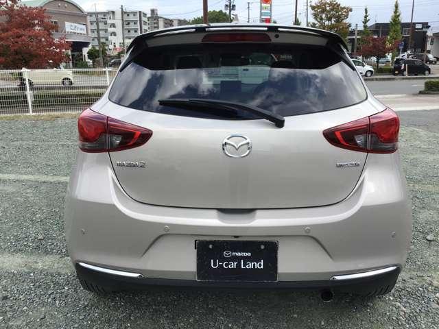 MAZDA2 1.5 15S サンリット シトラス ナビ CD/DVD CarPlay対応 全方位モニタ USB 衝突被害軽減ブレーキ Bluetooth シートヒーター スマートキー アイドリングストップ クリアランスソナー ABS リヤカメラ(8枚目)