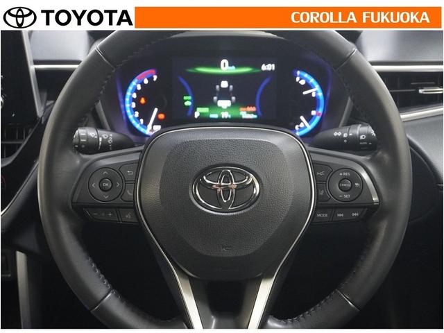 カローラクロス ハイブリッド Z 衝突被害軽減システム ETC バックカメラ キーレス スマートキー 盗難防止装置(19枚目)