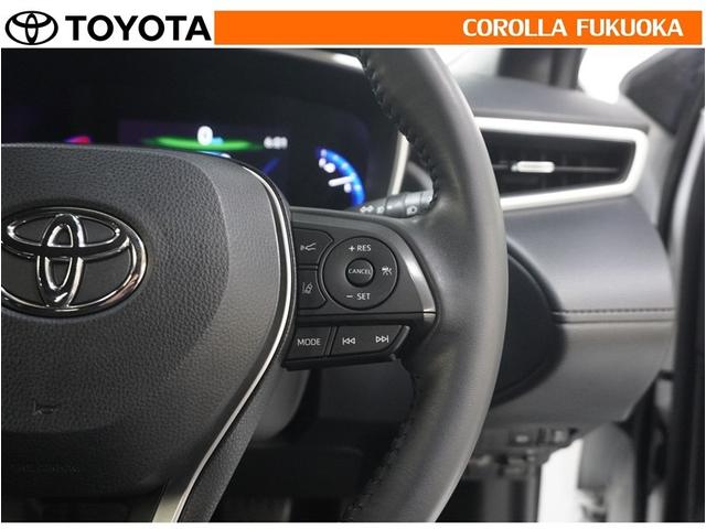 カローラクロス ハイブリッド Z 衝突被害軽減システム ETC バックカメラ キーレス スマートキー 盗難防止装置(21枚目)