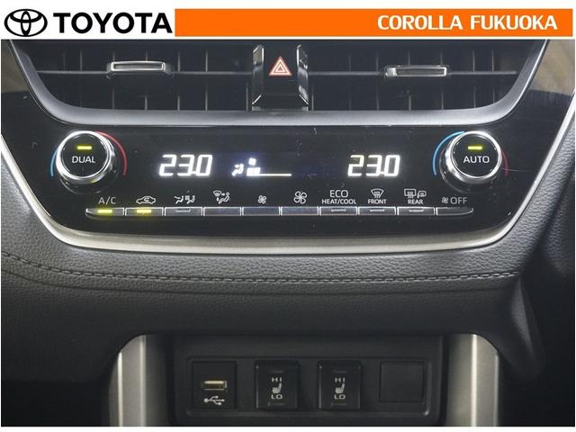 カローラクロス ハイブリッド Z 衝突被害軽減システム ETC バックカメラ キーレス スマートキー 盗難防止装置(22枚目)