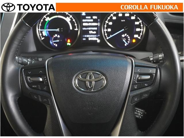 アルファードハイブリッド SR 衝突被害軽減システム 4WD 両側電動スライド メモリーナビ フルセグ ETC バックカメラ 後席モニター CD DVD再生 キーレス スマートキー 盗難防止装置(18枚目)