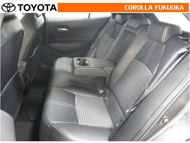 カローラスポーツ G スタイルパッケージ 衝突被害軽減システム ETC バックカメラ ドラレコ キーレス スマートキー アイドリングストップ 盗難防止装置(12枚目)