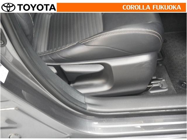カローラスポーツ G スタイルパッケージ 衝突被害軽減システム ETC バックカメラ ドラレコ キーレス スマートキー アイドリングストップ 盗難防止装置(24枚目)