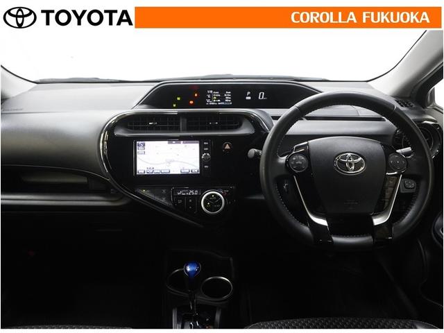 アクア クロスオーバー　衝突被害軽減システム　メモリーナビ　フルセグ　ＥＴＣ　バックカメラ　ＣＤ　ＤＶＤ再生　キーレス　スマートキー　盗難防止装置（14枚目）