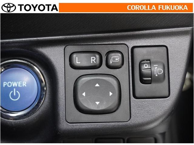 アクア クロスオーバー　衝突被害軽減システム　メモリーナビ　フルセグ　ＥＴＣ　バックカメラ　ＣＤ　ＤＶＤ再生　キーレス　スマートキー　盗難防止装置（23枚目）