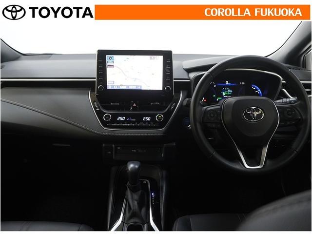 カローラスポーツ ハイブリッドＧ　スタイルパッケージ　衝突被害軽減システム　メモリーナビ　フルセグ　ＥＴＣ　バックカメラ　ドラレコ　ＣＤ　ＤＶＤ再生　キーレス　スマートキー　盗難防止装置（14枚目）